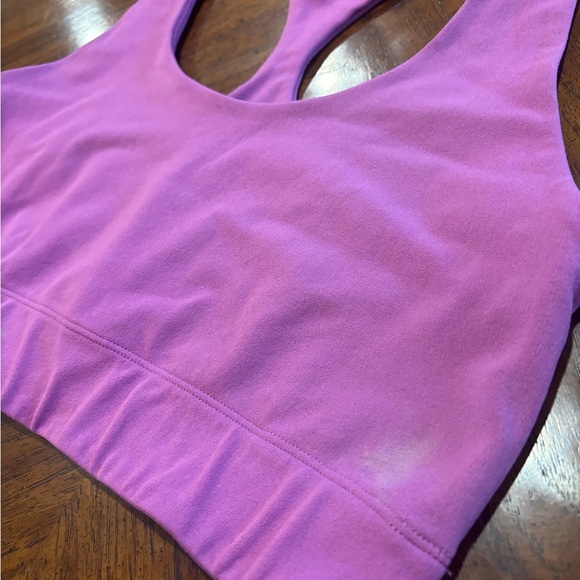 Women's Pink Sports Bra - Picture 3 of 7